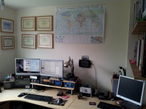 M0PCB/M0GEJ shack Febrary 2013