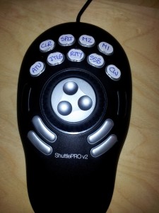 ShuttlePROv2 Controller, labelled up with new K3 functions. 