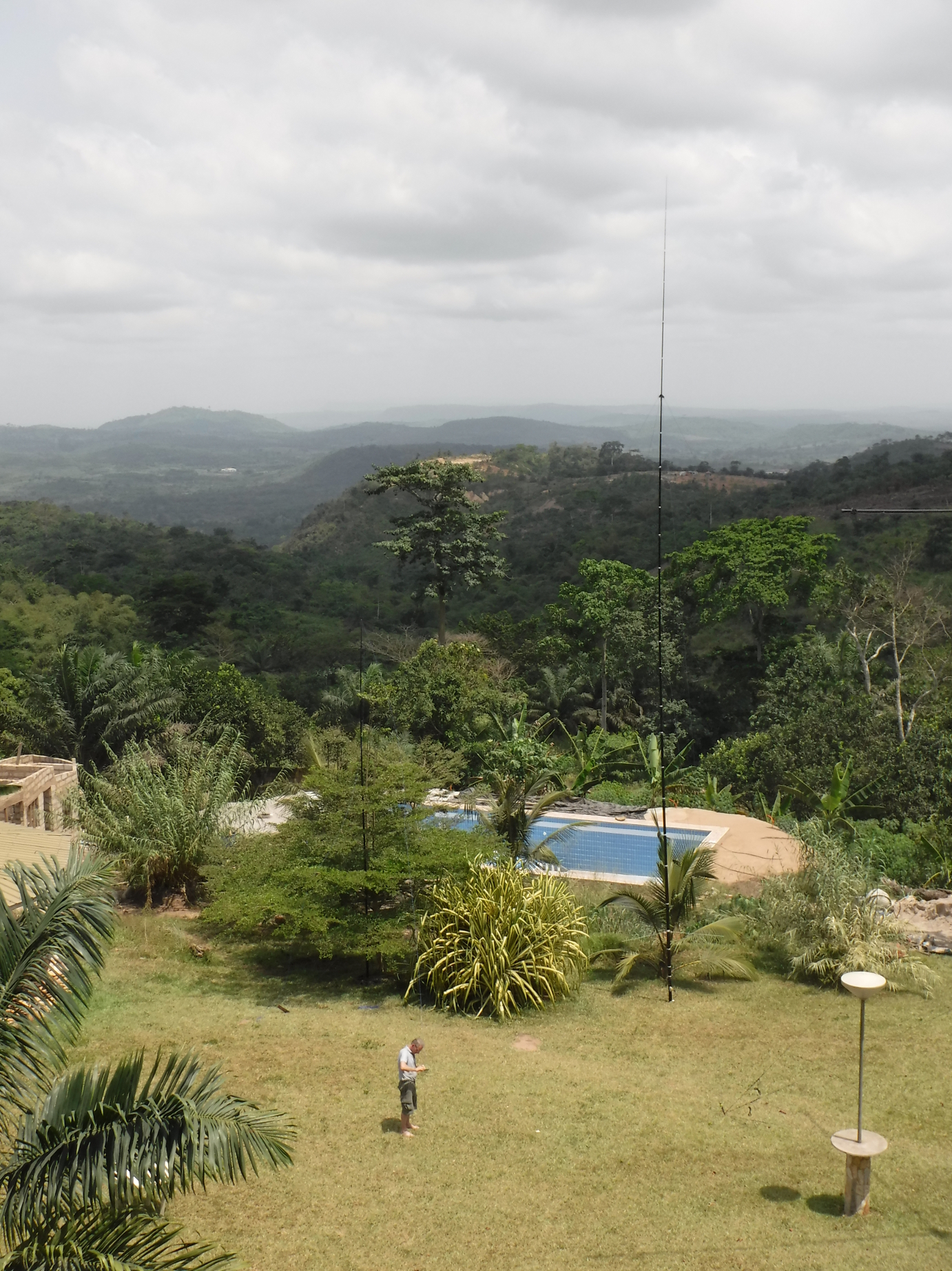 Ground slope and 80m antenna